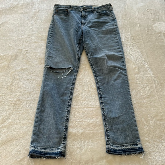 Rag & Bone Nina High-Rise Release Hem Skinny Jeans in Montrose Size 32 - Picture 8 of 12